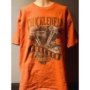 Harley-Davidson Knucklehead Forever Orange Tee